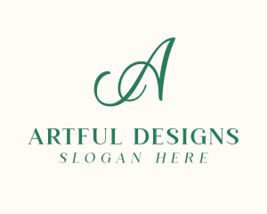 Luxury Cursive Boutique logo design