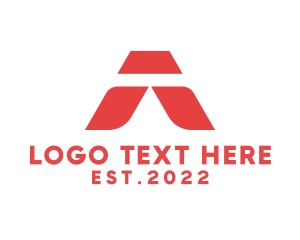 Lettermark - Modern Tech Letter A logo design