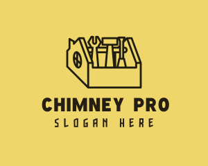 Chimney - Tool Box House logo design