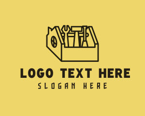 Tradesman - Tool Box House logo design