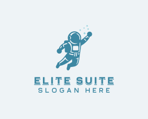 Astronaut Spaceman Suit logo design