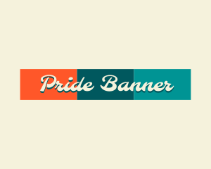 Summer Retro Banner logo design