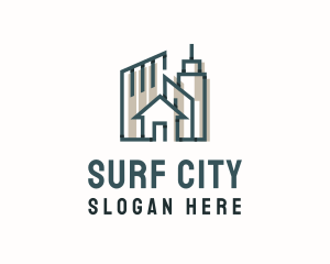 Urban Housing City logo design