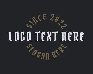 Decor - Gothic Style Branding logo design