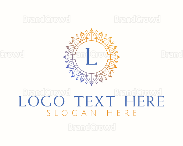 Elegant Mandala Jewelry Logo