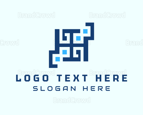 Digital Tech Code Logo