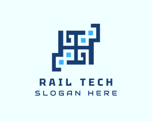 Digital Tech Code logo design