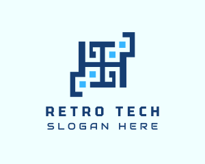 Digital Tech Code logo design