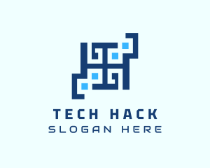 Digital Tech Code logo design