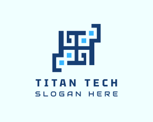 Digital Tech Code logo design