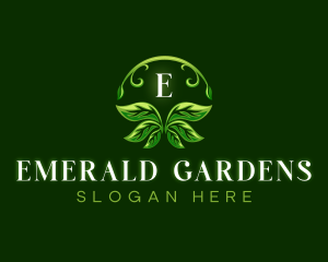 Leaf Lawn Landscaping logo design