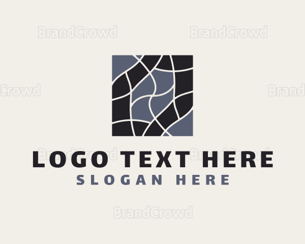 Artistic Tile Pattern Design Logo