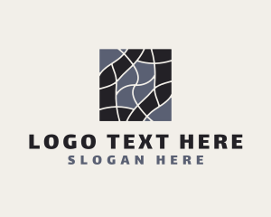Flooring - Artistic Tile Pattern Design logo design