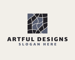 Artistic Tile Pattern Design logo design