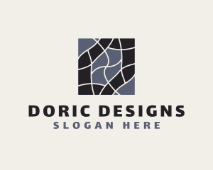 Artistic Tile Pattern Design logo design