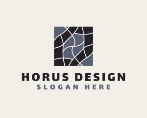 Artistic Tile Pattern Design logo design