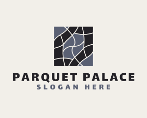 Parquet - Artistic Tile Pattern Design logo design