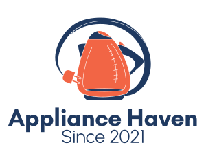 Electric Kettle Appliance  logo design