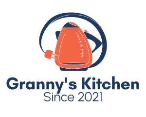 Electric Kettle Appliance  logo design