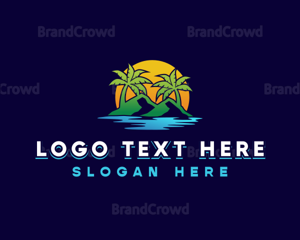 Palm Tree Island Resort Logo