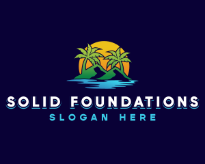 Palm Tree Island Resort Logo