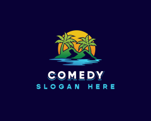 Palm Tree Island Resort Logo