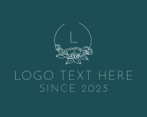 Luxurious - Wedding Floral Garden logo design