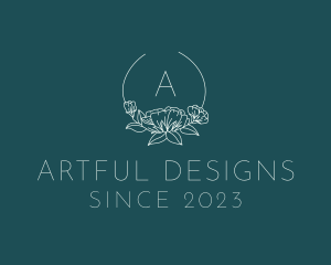 Wedding Floral Garden logo design