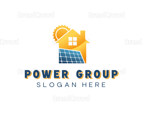 Home Solar Power Logo