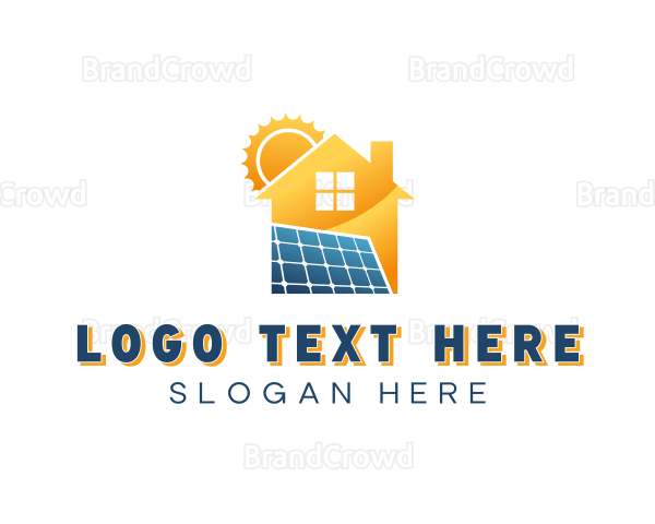 Home Solar Power Logo
