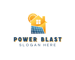 Home Solar Power logo design