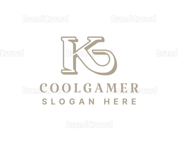 Luxury Business Firm Letter K Logo