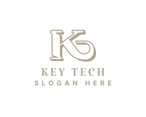 Luxury Business Firm Letter K logo design