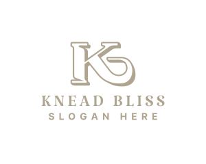 Luxury Business Firm Letter K logo design