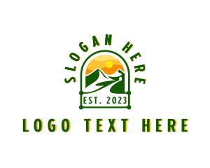 Mountain Nature Road Logo