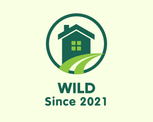 Realtor - Modern Green Home logo design