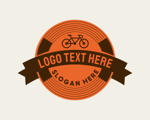 Exercise - Retro Biking Badge logo design