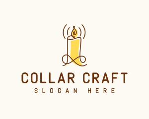 Candle Light Wax  logo design