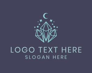 Stone - Crystal Jewelry Fashion logo design