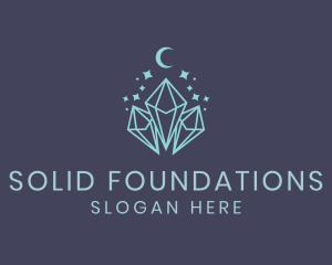 Sophisticated - Crystal Jewelry Fashion logo design