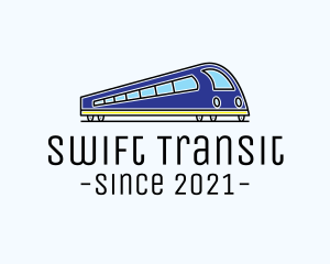 Transit - Train Transportation Rail logo design