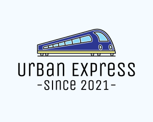 Metro - Train Transportation Rail logo design