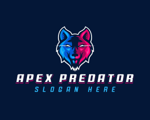 Predator - Wild Wolf Predator logo design