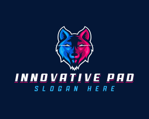 League - Wild Wolf Predator logo design