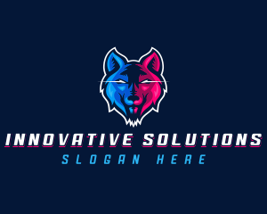 Wild Wolf Predator logo design