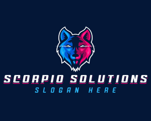 Wild Wolf Predator logo design