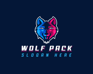 Wolf - Wild Wolf Predator logo design