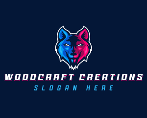 Wild Wolf Predator logo design