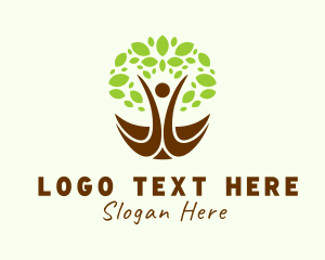 Community - Human Nature  Conservation logo design