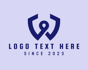 Letter W - Travel Agency Letter W logo design